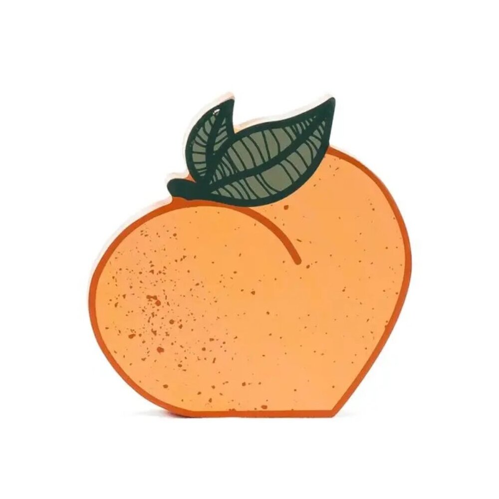 ($4) Chunky Peach Sitter